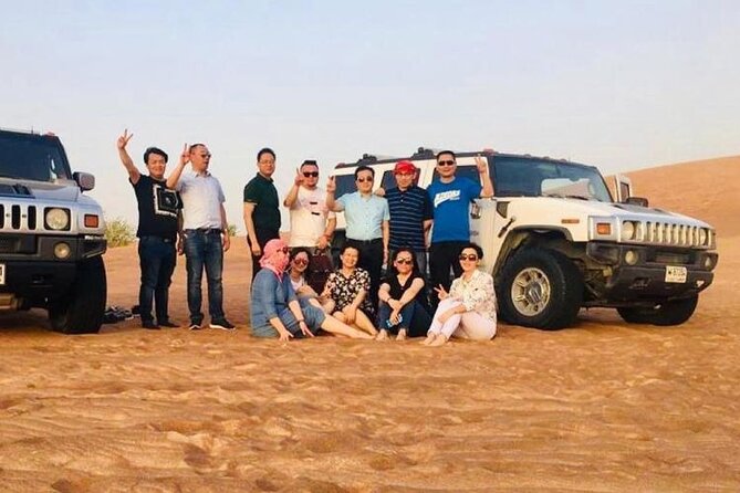 Dubai: Private Hummer Desert Safari Tour With BBQ Dinner - Tour Details and Duration