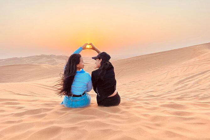 Dubai: Private Sunrise Desert Safari Camel Falcon & Sandboarding - Activities