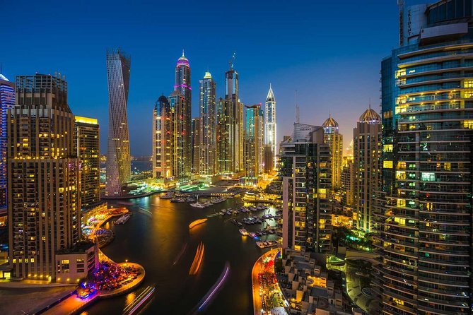 Dubai Private Tour From Abu Dhabi: BK & Marina Dinner Cruise Myholidaysadventures - Itinerary Overview