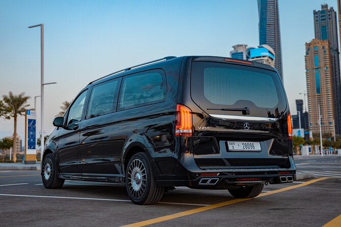 Dubai Private Transfer in VAN Falcon Edition - Pricing and Availability