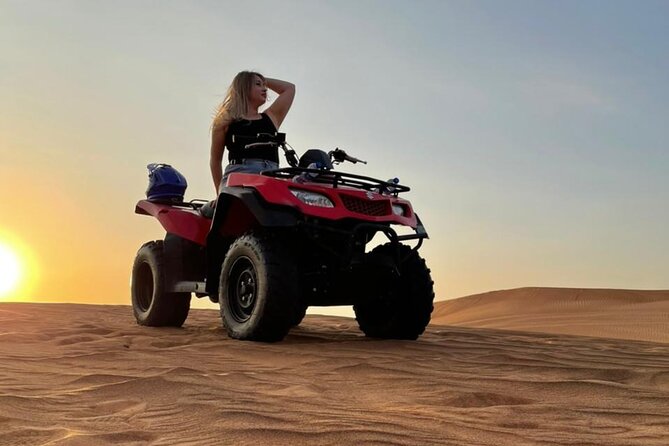 Dubai Red Dune Desert Safari: ATV Self-Drive, Dune Bash, BBQ - Overview and Activities