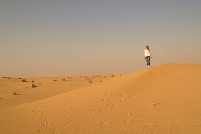 Dubai Red Dune Desert Safari: Camel Ride, Sandboarding & BBQ - Pricing and Product Code Information