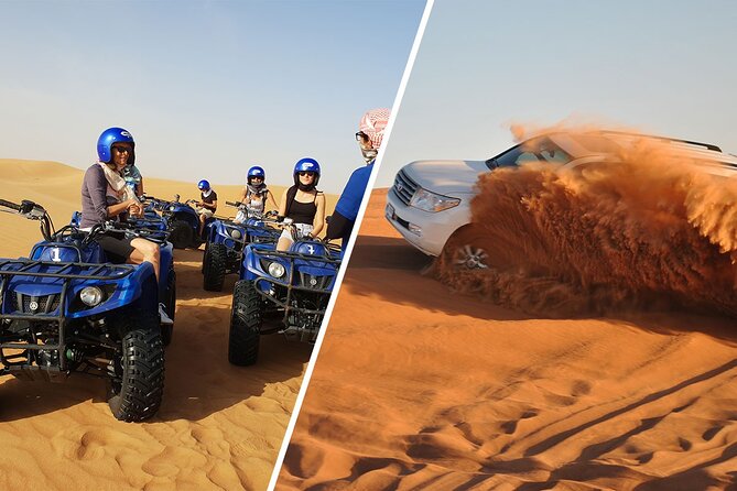 Dubai Red Dune Desert Safari, Sand Boarding, Quad Bike Ride - Additional Charges for Pickups