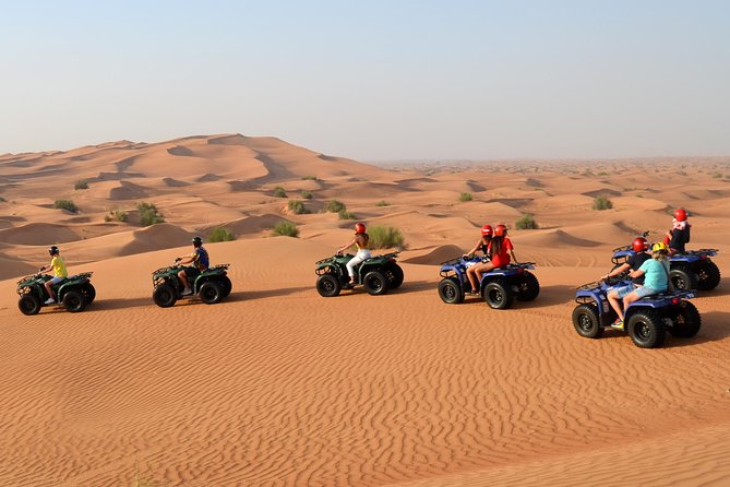 Dubai: Red Dunes ATV, Sandsurf, Camels, Stargazing & 5* BBQ at Al Khayma Camp - Red Dunes Experience