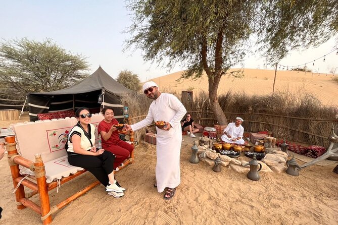 Dubai: Red Dunes ATV, Sandsurf, Camels, Stargazing & 5* BBQ at Al Khayma Camp - Food and Dining
