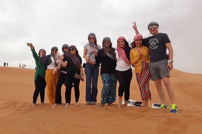 Dubai Red Dunes Safari With Camel Riding and Sand Boarding - Important Considerations for Participants