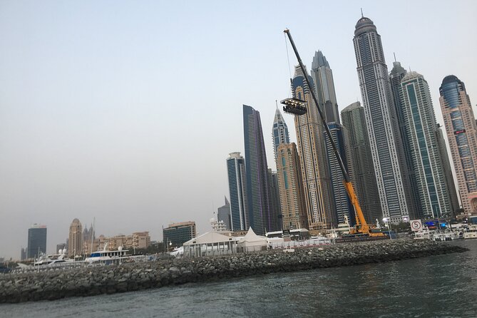 Dubai Sky Views Observatory, Autodrome and Dinner In The Sky Tour - Dinner In The Sky