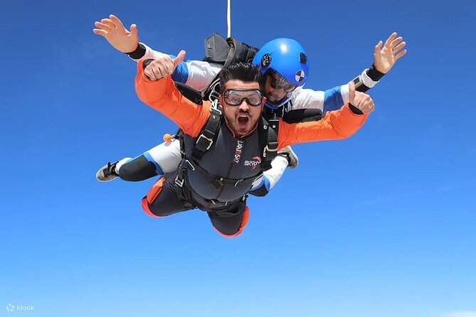 Dubai Skydive Tandem Over The Palm With Optional Transfers - Pickup and Start Time