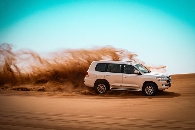 Dubai Spectacular Desert Sunrise With Dune Bashing & Camel Ride - Booking and Reservation Details