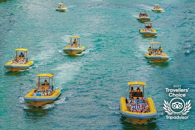 Dubai Speedboat Cruise: Dubai Marina, JBR, Ain Dubai, Atlantis & Burj Al Arab - Board a Skippered RIB