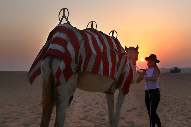 Dubai Sunset Camel Trekking With BBQ Dinner at VIP Camp - Additional Information for Travelers