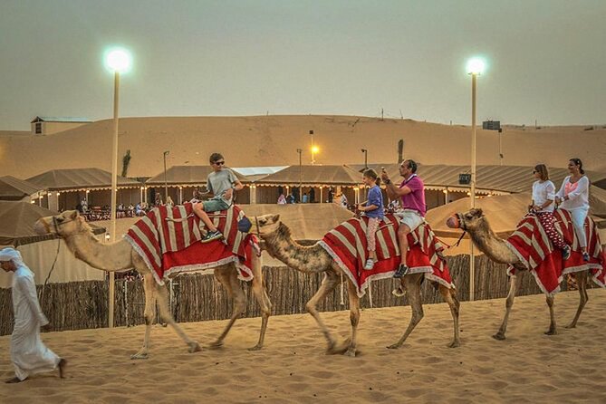 Dubai Sunset Desert Tour: Sandboarding, Dune-Bashing & Dinner - Tanura and Belly Dance Performances