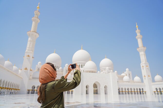 Dubai to Abu Dhabi Grand Mosque & Qasr Al Watan Palace - Unique Experiences