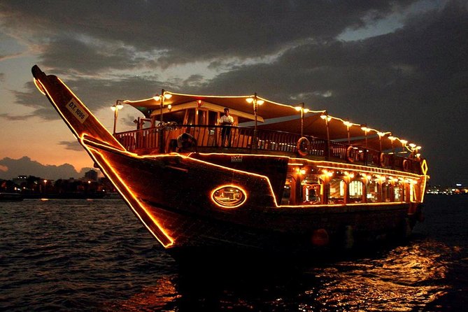 Dubai Trio Saver Pack - Desert Safari Dubai- Dubai City Tour- Dhow Cruise Dinner - Package Inclusions