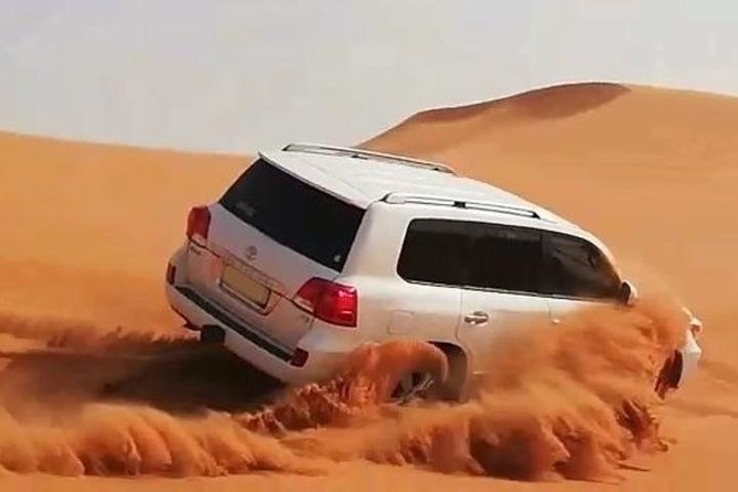 Dubai: Unique MORNING 4WD Red Dunes Safari Incl. 30min Quad Bike - Meeting and Pickup