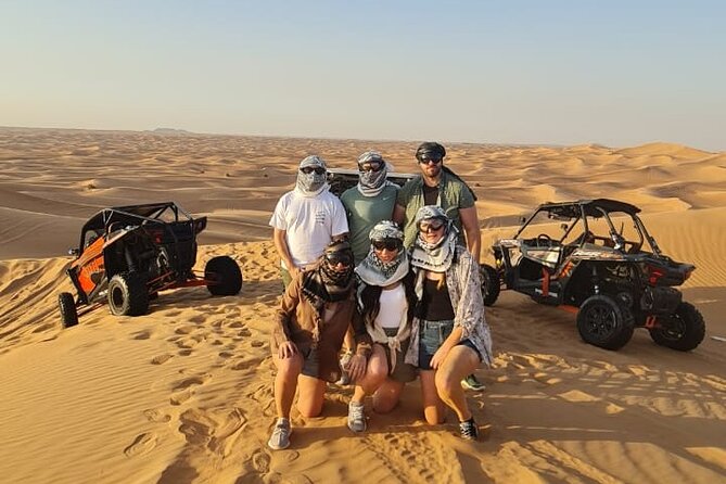 Dubai: Unique MORNING Buggy Red Dunes Safari With Sandboarding and Camel Ride - Date and Travelers