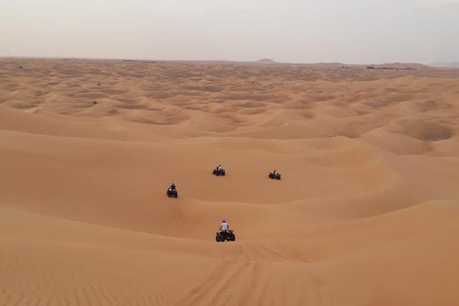 Dubai: Unique MORNING Quad Bike Red Dunes Safari - Overview of the Experience
