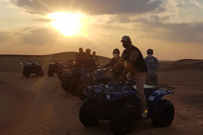 Dubai Unique Sunset Combo: 4WD and Quad Bike Red Dunes Safari - Quad Bike Adventure