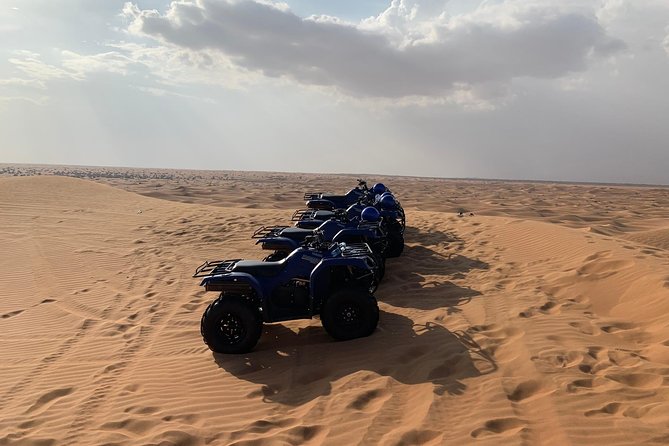 Dubai: Unique SUNSET Quad Bike Red Dunes Safari - Directions