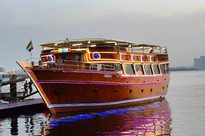 Dubai Water Canal Traditional Wooden Dinner Cruise - Good To Know