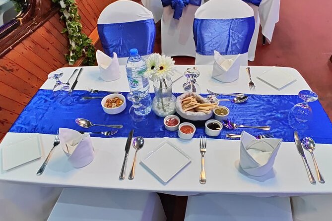 Dubai Water Canal Traditional Wooden Dinner Cruise - Reserve Now & Pay Later