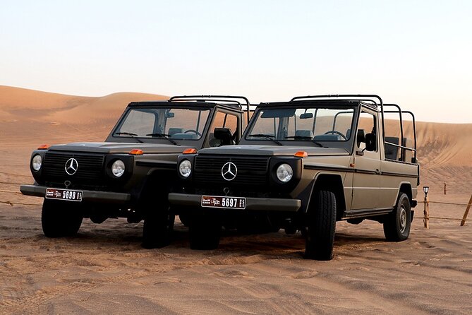 Dubais Al Khayma Evening Heritage Safari in a Vintage Mercedes - The Sum Up