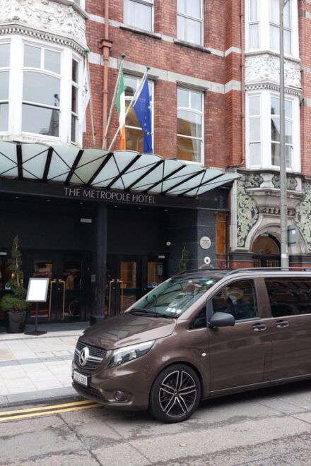 Dublin Airport to Galway City Private Executive Car Service - Vehicle and Amenities