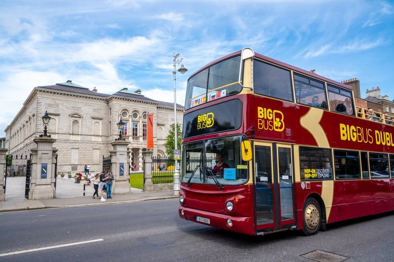 Dublin Big Bus Hop-On Hop-Off Tour (Open-Top) - A moving introduction to Dublin