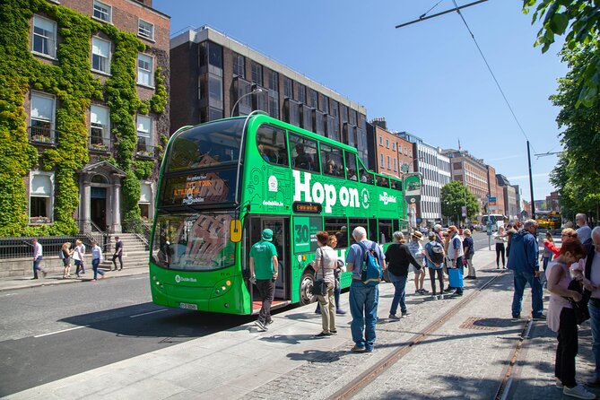 Dublin Cruise Ship Shore ExcursionHop-on Hop-off & Rail Transfer - Hop-on Hop-off Bus Tour Highlights