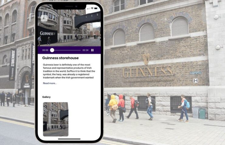 Dublin: Digital City Tour With Over 100 Sights To See - Explore Dublins Historic Landmarks