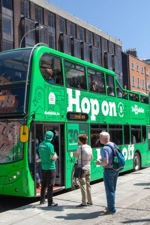 Dublin: Hop-On Hop-Off Tour With Live German Commentary - Booking Information