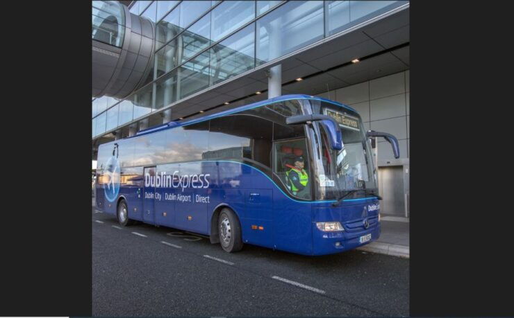 Dublin: One-Way Bus Transfer From/To Dublin Airport - High-Speed Wifi and Device Charging on Board