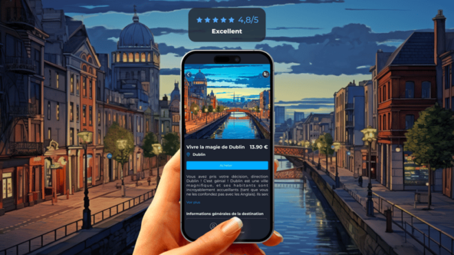 Dublin : the Ultime Digital Guide - Multilingual and GPS Integration