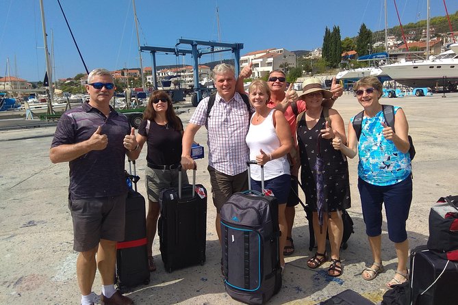Dubrovnik Airport to Split Private Transfer 1-8 Pax (Door to Door Any Location) - Booking Confirmation and Policies
