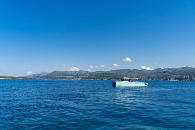 Dubrovnik: Blue Cave Catamaran Tour With Drinks and Snorkel - Experience Onboard the Catamaran