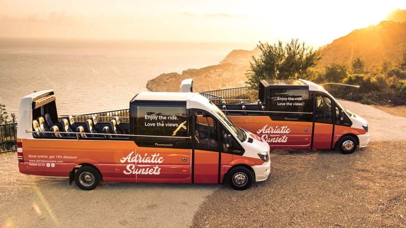 Dubrovnik: Convertible Bus Panorama Tour with Audio Guide - Good To Know