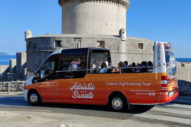 Dubrovnik: Convertible Bus Panorama Tour With Audioguide - Tour Highlights