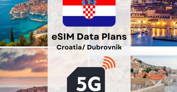 Dubrovnik: Esim Internet Data Plan for Croatia 4g/5g - Customer Reviews and Support