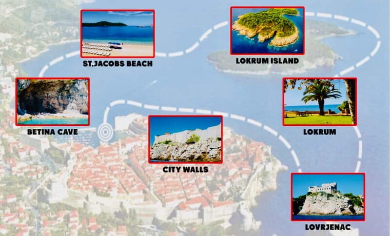 Dubrovnik: Lokrum Island and Betina Cave Boat Tour - Detailed Breakdown of the Experience