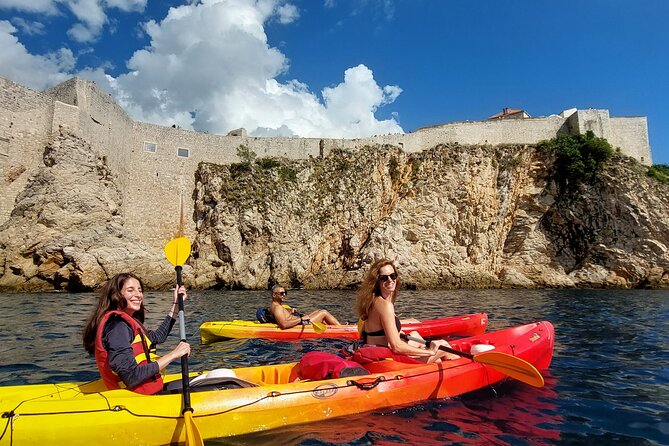 Dubrovnik Old Town Walls and Betina Cave Beach Kayak Tour - Tour Overview