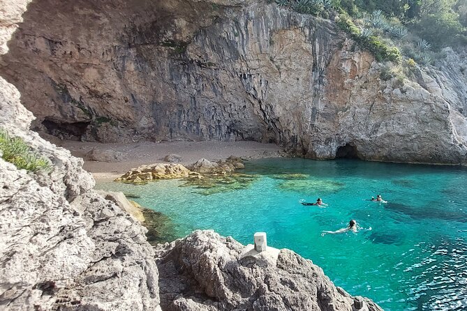 Dubrovnik Old Town Walls and Betina Cave Beach Kayak Tour - Itinerary Highlights