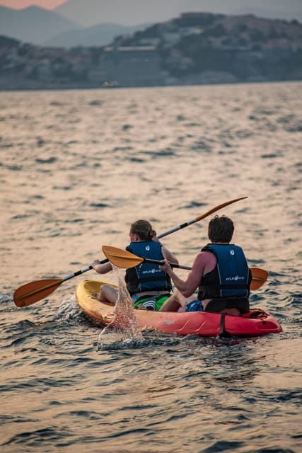 Dubrovnik: Sunset Kayaking and Snorkeling Tour - Health and Safety Guidelines