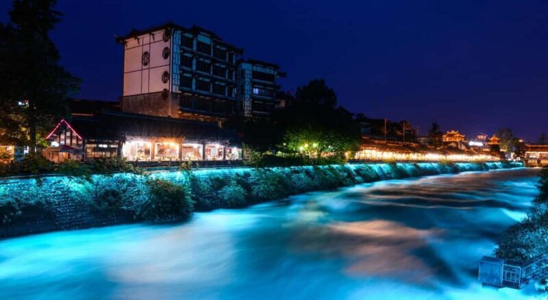 Dujiangyan Half Day Tour and Blue Tears Night View - In-Depth Breakdown of the Experience