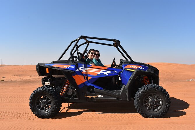 Dune Buggy Polaris RZR 1000cc Sandboarding and Camel Ride Dubai - Selecting Date and Travelers