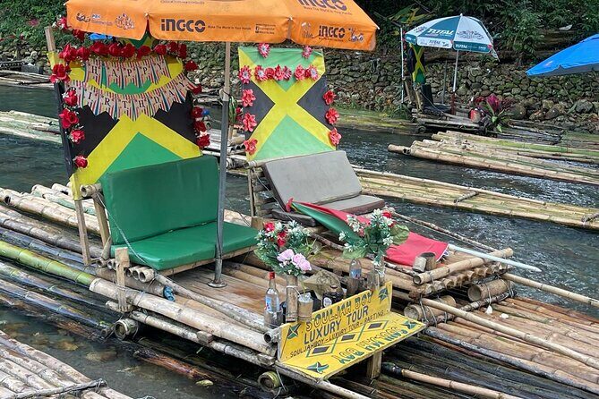 Dunn River Falls and Bamboo River Rafting in Ocho Rios Jamaica. - An In-Depth Look at the Dunn River Falls and Bamboo River Rafting Tour