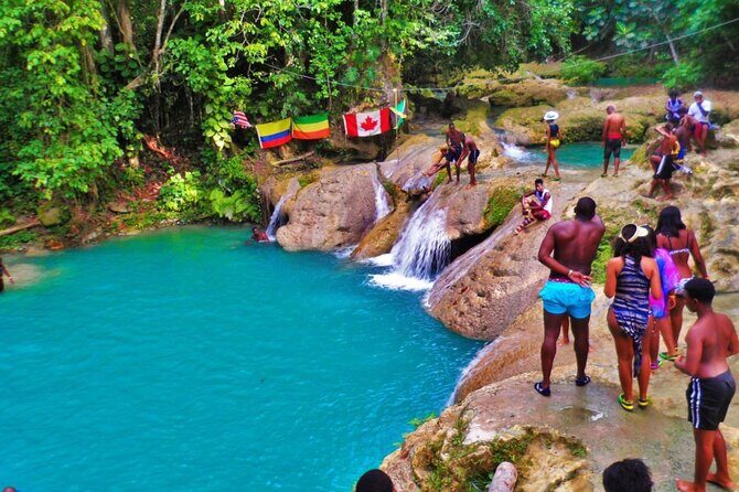 Dunns River and Blue Hole Secret Falls Day trip from Montego Bay - An Authentic Look at the Waterfalls and Swimming Spots
