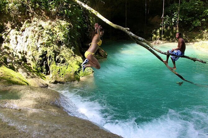 Dunn's River Falls & Blue Hole Combo Tour from Montego Bay - The Sum Up