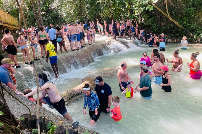 Dunns River Falls & Blue Hole Private COMBO Tour From Montego Bay - Common Questions