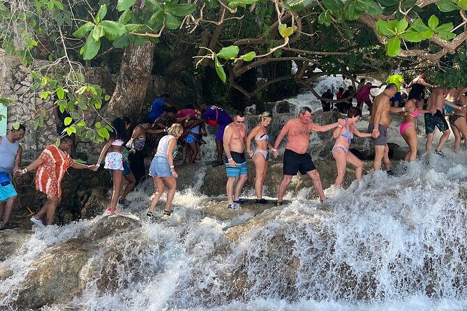 Dunn's River Falls Climb and Beach Include Entry Fee () - Transportation and Cost