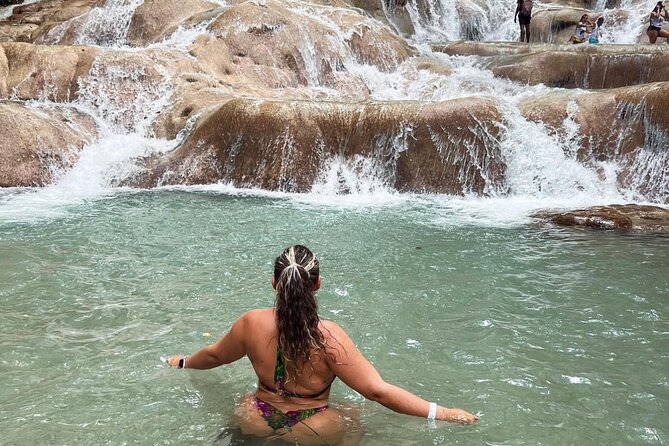 Dunn's River Falls & Horseback Ride Guided Tour From Montego Bay - Dunns River Falls Experience